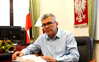 Marszałek Senatu z wizytą w Olsztynie. Stanisław Karczewski działania opozycji nazwał obstrukcyjnymi i nie służącymi polskiej demokracji